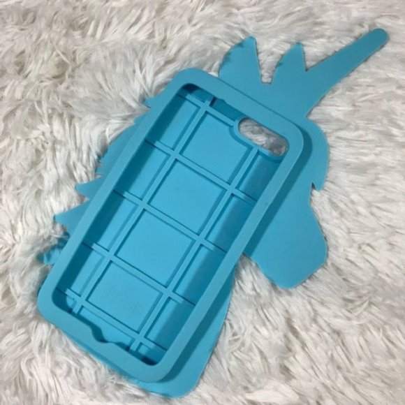 NWOT Iphone 7 Plus/ 8 Plus 3D Unicorn Silicon Case - Picture 2 of 3